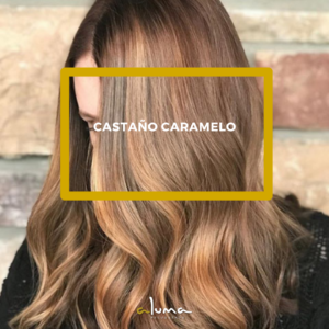 castaño caramelo